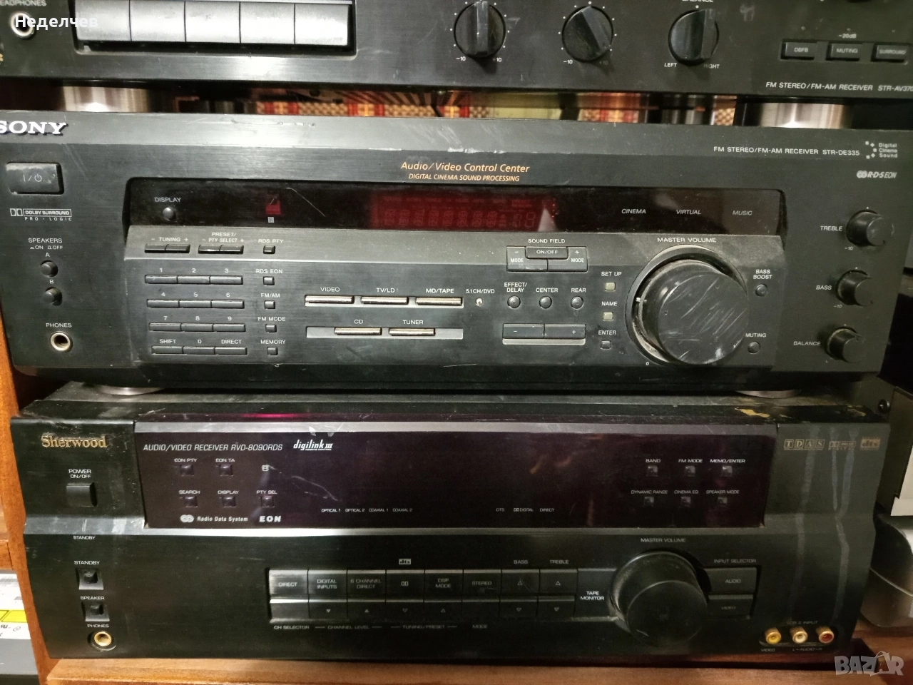 Sony, Sherwood AV receiver, снимка 1