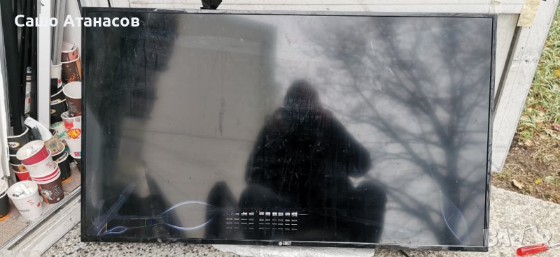LG 43LH500T със счупена матрица ,715G7574-P01-W03-0H2M ,715G8003-M01-B00-004K ,T420HVN06.3 ,LB43015 , снимка 1