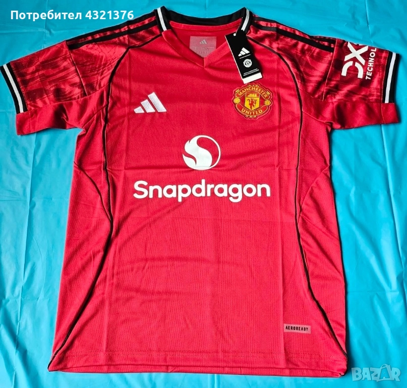 Футболен екип на МАНЧЕСТЪР ЮНАЙТЕД 2025/26, снимка 1