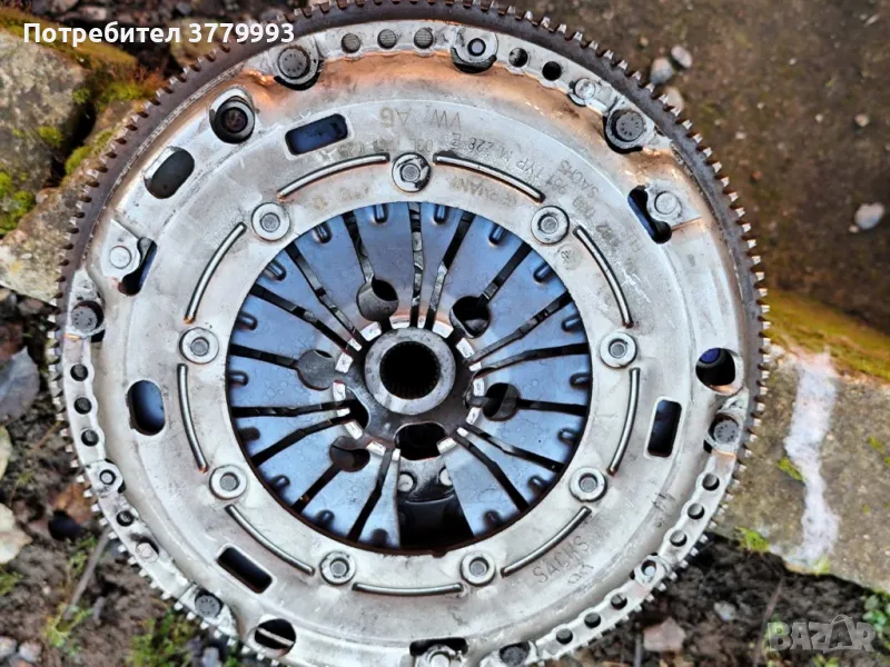 Демпфер със съединител за Фолксваген Голф 6, 1.6TDI 105 к.с. , снимка 1