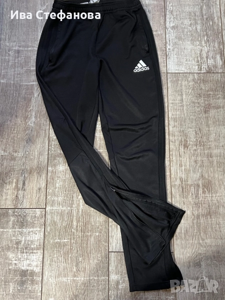 Черно мъжко  класическо 100 % оригинално спортно долнище Adidas Адидас ., снимка 1