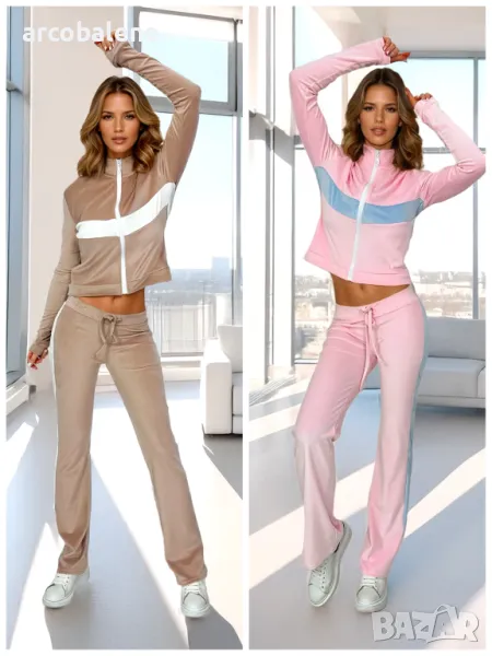 Дамски комплект кадифе Bluebell, 2цвята , снимка 1