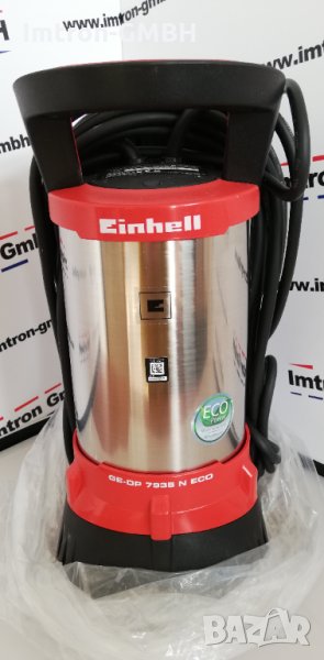 ПОТОПЯЕМА ПОМПА ЗА МРЪСНА ВОДА EINHELL GE-DP 7935 N ECO / 790 W, 20000 Л/Ч, 9 М, снимка 1