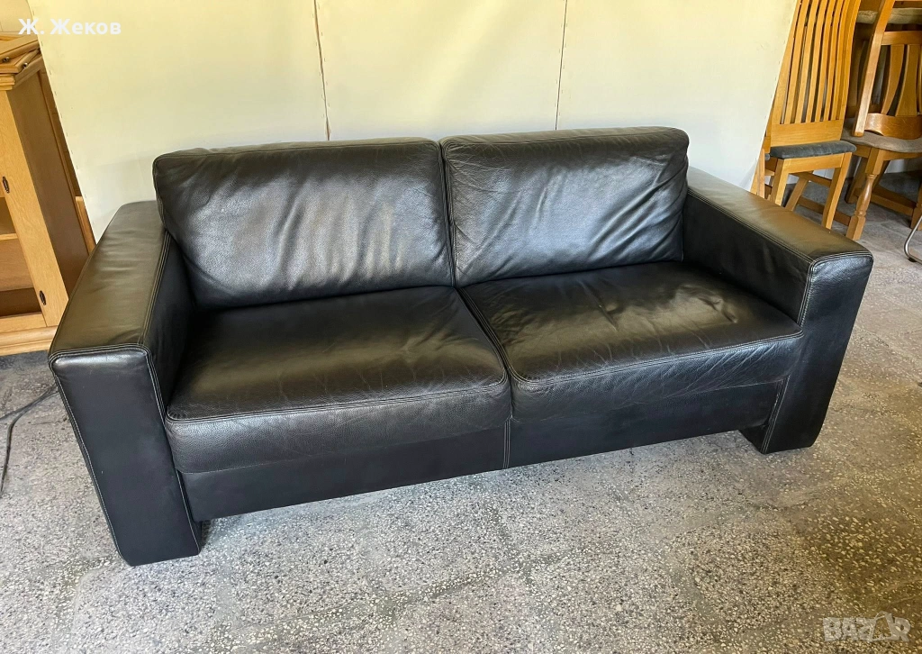 Кожен диван, снимка 1