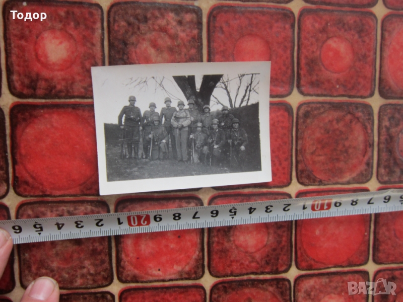 Картичка снимка немски войник 3 райх а13 , снимка 1