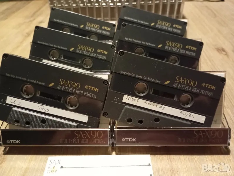 TDK SA X90 SAX хромни аудио касети, снимка 1