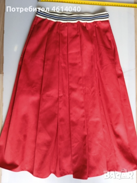 Пола червена 36 размер Франция, снимка 1