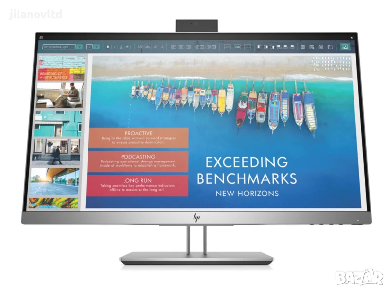 Монитор HP E243d 1920x1080 с 12 месеца гаранция, снимка 1