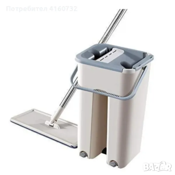 Професионален моп с две отделения за пране и сушене, снимка 1