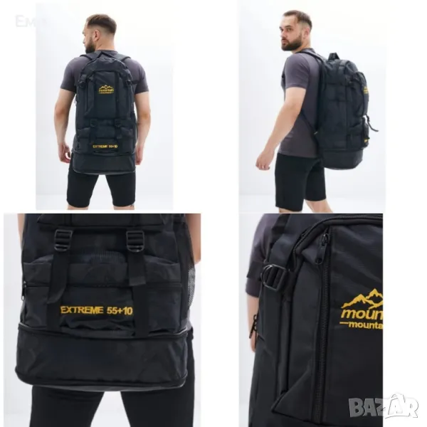 Удобна универсална водоустойчива мъжка раница, снимка 1