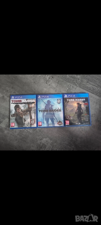 Tomb Raider: Definitive Survivor Trilogy - PS4 / PS5, снимка 1