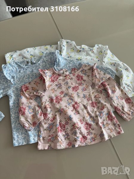 Бебешки тънки блузки Tu, снимка 1