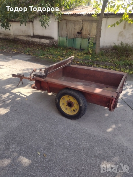 Оригинално ремарке за мотоблок , мотофреза или мотокултиватор акме или руджерини или фреза., снимка 1