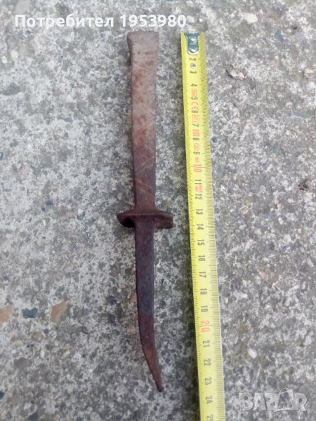 Стара ръчна кована наковалня, снимка 1