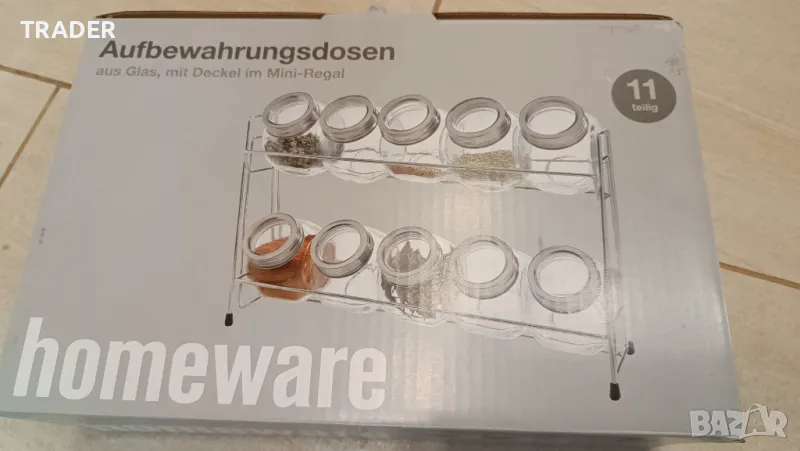 СЕТ ЗА ПОДПРАВКИ 11 ЧАСТИ HOMEWARE, снимка 1