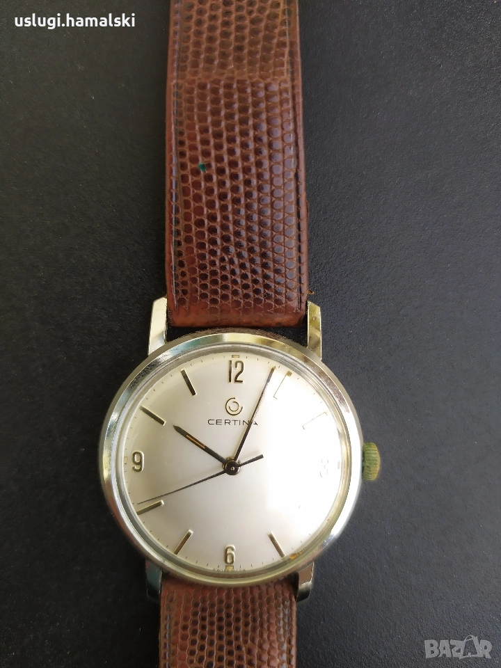 Винтидж швейцарски часовник Certina, снимка 1