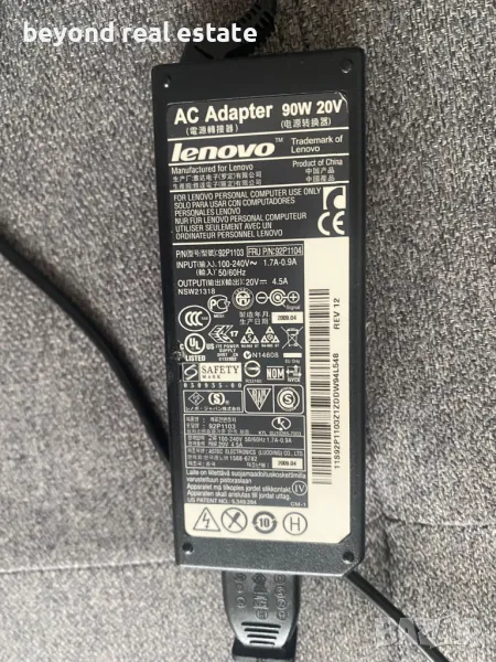 Оригинално зарядно за Lenovo, снимка 1
