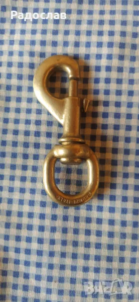 стар бронзов карабинер, снимка 1