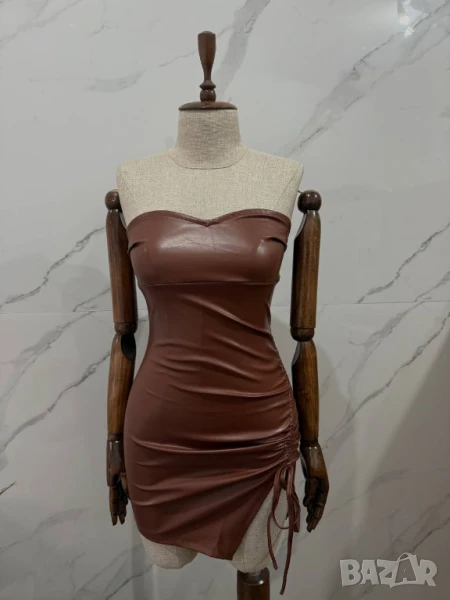 кожени рокли, снимка 1