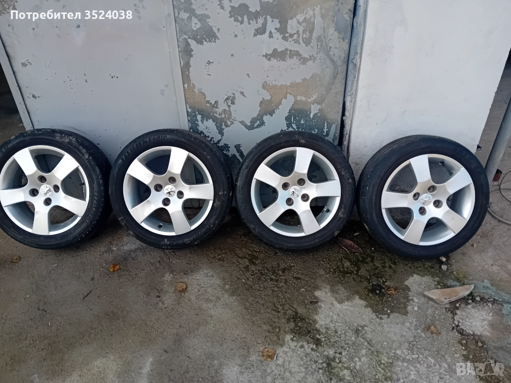 Алуминиеви джанти 16 цола  за Пежо , снимка 1