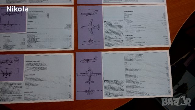 Самолети и хеликоптери на руската авиокомпания Аерофлот Каталог с 21бр, снимка 14 - Колекции - 34211812