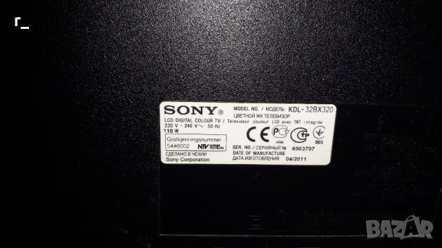 Sony kdl-32bx320 на части