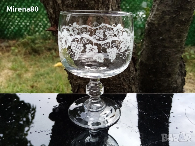 * Luminarc * - винтидж сервиз за вино, снимка 3 - Сервизи - 51458104