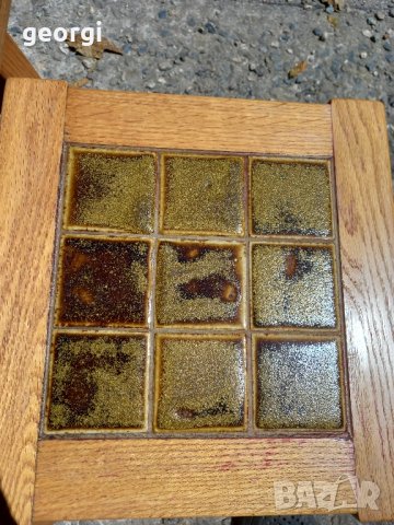 Помощни масички масив с керамичен плот , снимка 5 - Маси - 41341049