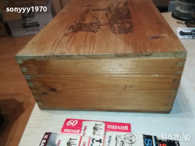 TRAVAGLINI-ДЪРВЕНА КУТИЯ ЗА КОЛЕКЦИЯ 2307251220LCHERY, снимка 4 - Антикварни и старинни предмети - 51115149