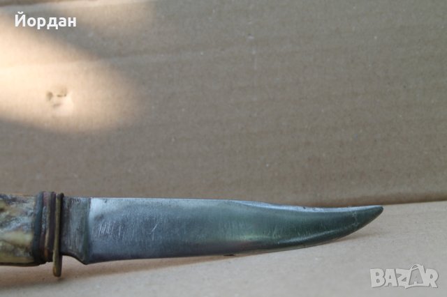 Немски ловен нож ''Omega Solingen'', снимка 5 - Антикварни и старинни предмети - 41532293