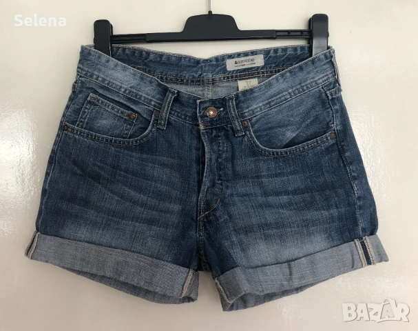 къси дънкови панталони H&M, снимка 2 - Къси панталони и бермуди - 50460421