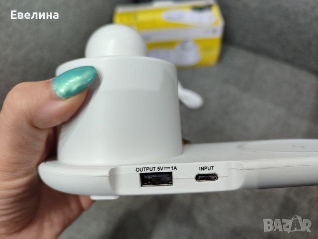 Зарядна станция 3 в 1, безжично зареждане, apple watch, SwitchON, снимка 7 - Безжични зарядни - 42622522