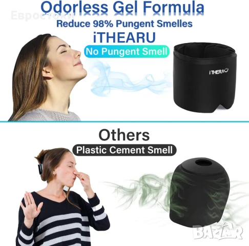 I-THERA-U Леден компрес за глава, шапка за облекчаване на главоболие. Студен компрес, Маска , снимка 4 - Други - 50746020