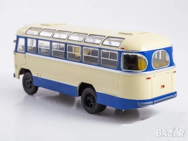 ПАЗ 652 градски автобус 1958 - мащаб 1:43 на Наши Автобуси моделът е нов в блистер, снимка 2 - Колекции - 50090483
