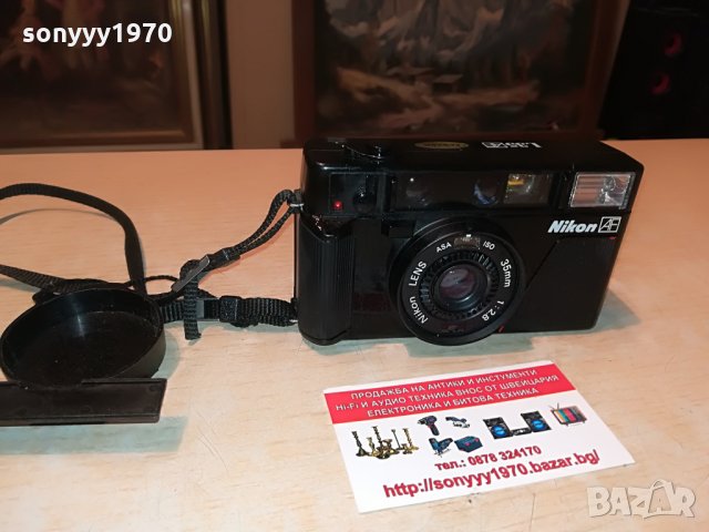 ПОРЪЧАН-nikon l35af-ретро фото внос франция 2608211956, снимка 3 - Фотоапарати - 33933819