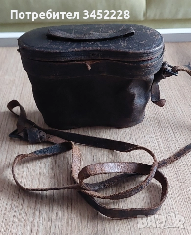 бинокъл винтидж с кожен калъф за колекционери , снимка 9 - Антикварни и старинни предмети - 52592755