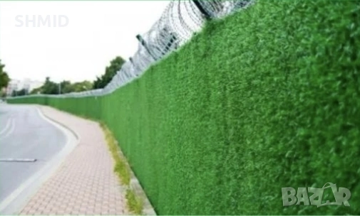 Декоративна мрежа трева, снимка 2 - Огради и мрежи - 53581366