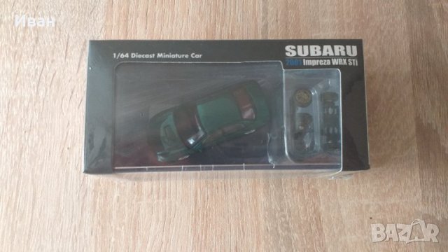 Subaru impreza wrx sti bm creation 1:64, снимка 2 - Коли, камиони, мотори, писти - 41660813