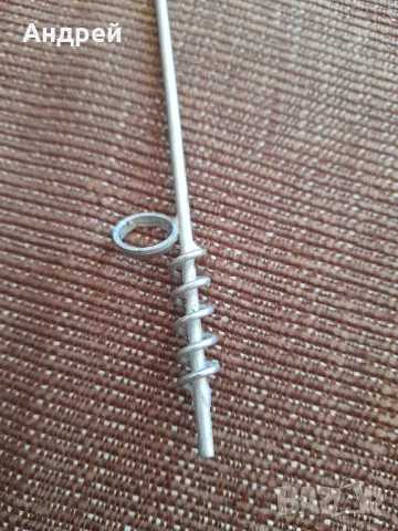 Стар свредел за картофени спирали, снимка 6 - Други ценни предмети - 47979962