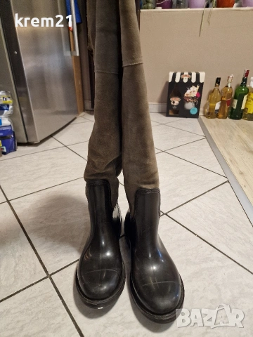 гухени ботуши чизми , снимка 6 - Дамски ботуши - 53249623