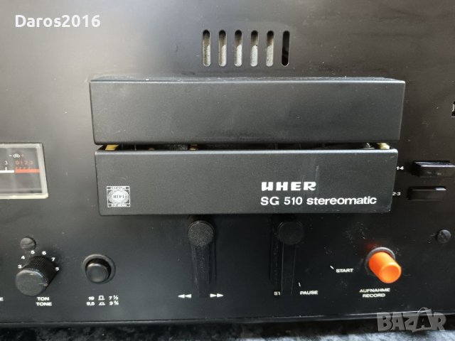 Магнетофон Uher SG 510 stereomatic , снимка 3 - Аудиосистеми - 40445040