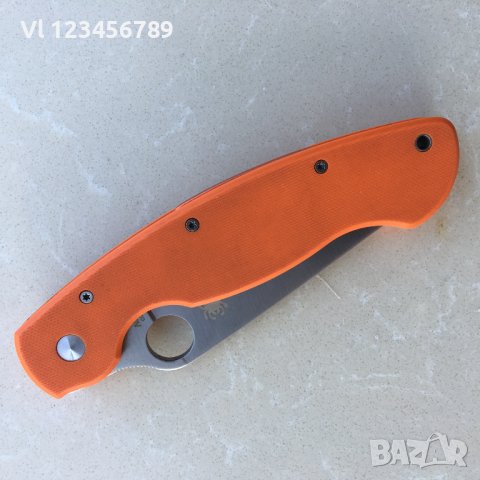 SPYDER CO  Сгъваем джобен нож - Спайдърко CPM 30V, снимка 5 - Ножове - 41474357