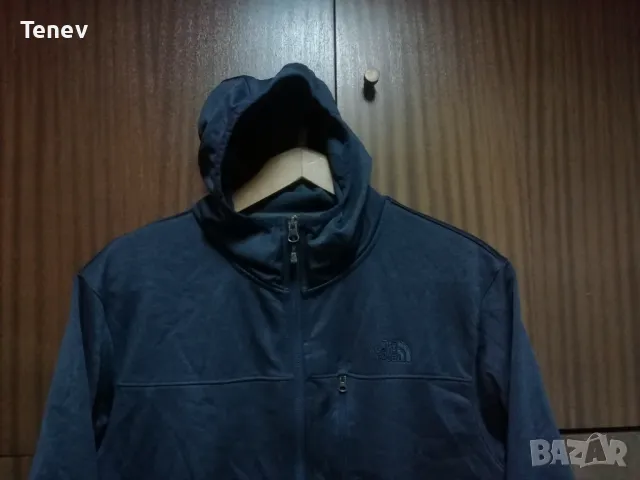 The North Face оригинално мъжко горнище с качулка размер L, снимка 4 - Спортни дрехи, екипи - 49193355