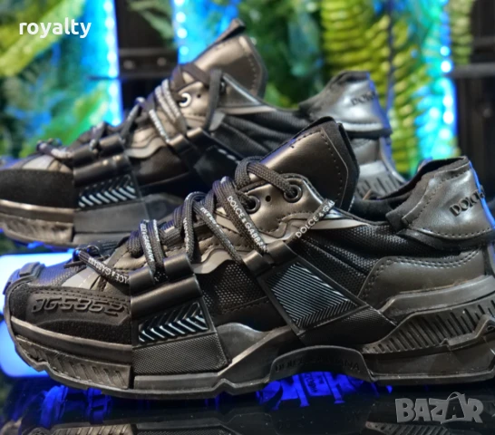 Dolce & Gabbana черни унисекс маратонки 