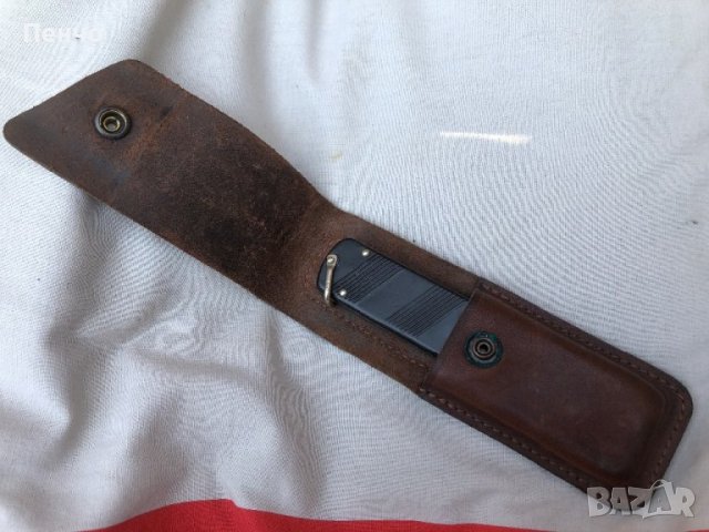 стар военен/парашутистки, десантен, гравитационен/ нож - BUNDESWEHR - Germany - 1959г., снимка 16 - Антикварни и старинни предмети - 41881804