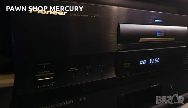 Продавам DVD-CD плейер PIONEER DV717, снимка 5 - Плейъри, домашно кино, прожектори - 56168960