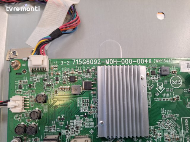 Основна платка ,715G6092-M0H-000-004X for PHILIPS 32PFH4309/88 for 32inc DISPLAY TPT315B5HVN05 REV:S, снимка 2 - Части и Платки - 44413601