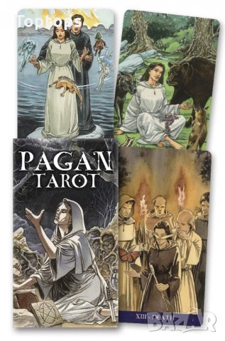78 съвременни таро карти: Urban Tarot & Pagan Tarot & Spacious Tarot, снимка 9 - Други игри - 33814085