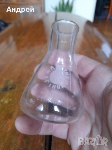 Стара колба Jena therm 100, снимка 3 - Други ценни предмети - 39687089