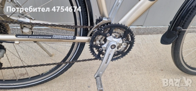 Алуминиев градски велосипед Hercules колело 28", снимка 3 - Велосипеди - 53870560